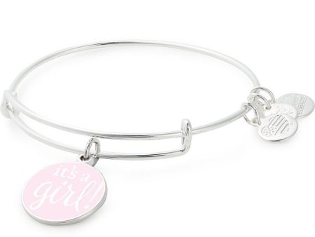 It s a Girl Charm Bangle Cheap