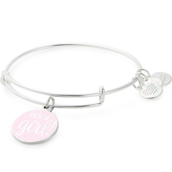 It s a Girl Charm Bangle Cheap