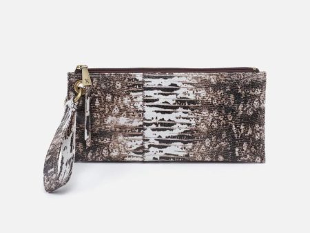 Vida Wristlet (Lizard Print) Online