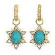 Jude Frances Moroccan Opal Sunburst Earring Charms Online Sale