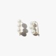 Mizuki Medium Pearl Safety Pin Earrings Discount