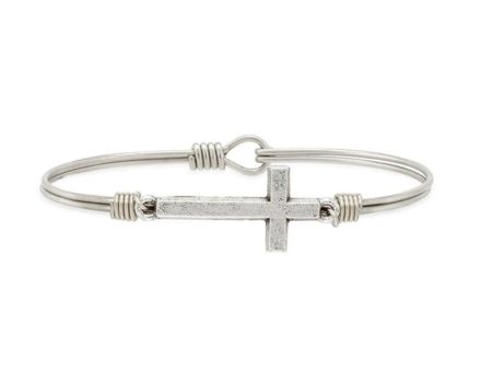 CROSS BANGLE BRACELET Cheap