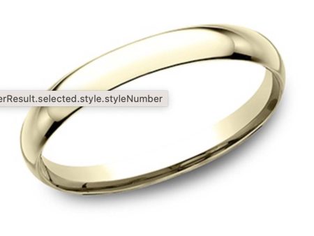 Benchmark 2mm Yellow Gold Light Comfort-Fit Band Online Sale