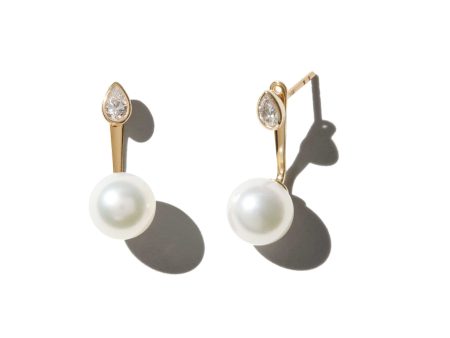 Mizuki Akoya Pearl Drop Earrings Online Hot Sale