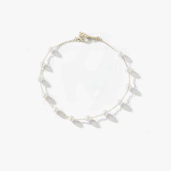 Mizuki Floating Pearls Bracelet For Discount