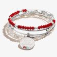 There s No Place Like Home for the Holidays  Charm Bangles, Set of 3 Fashion