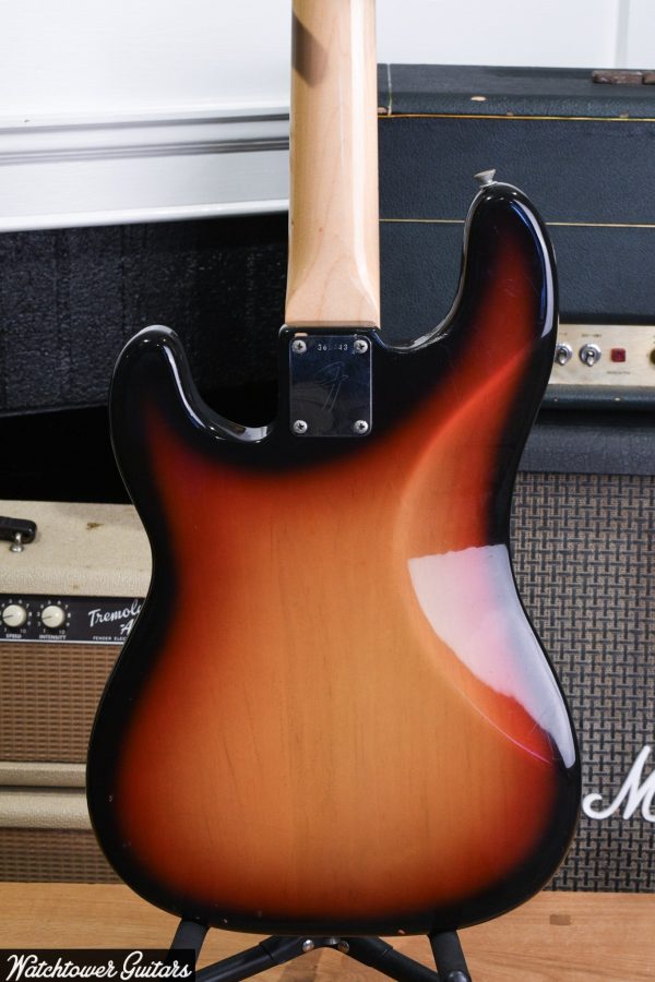 1972 Fender Precision Bass Sunburst For Cheap