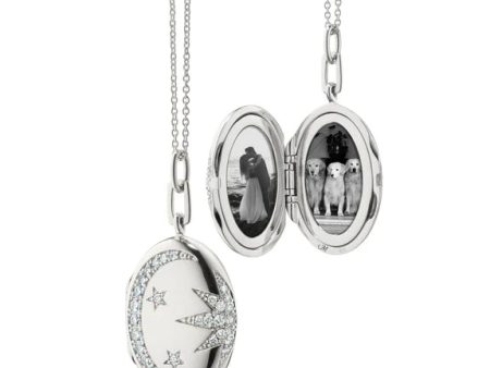 MRK Galaxy Locket Necklace Discount