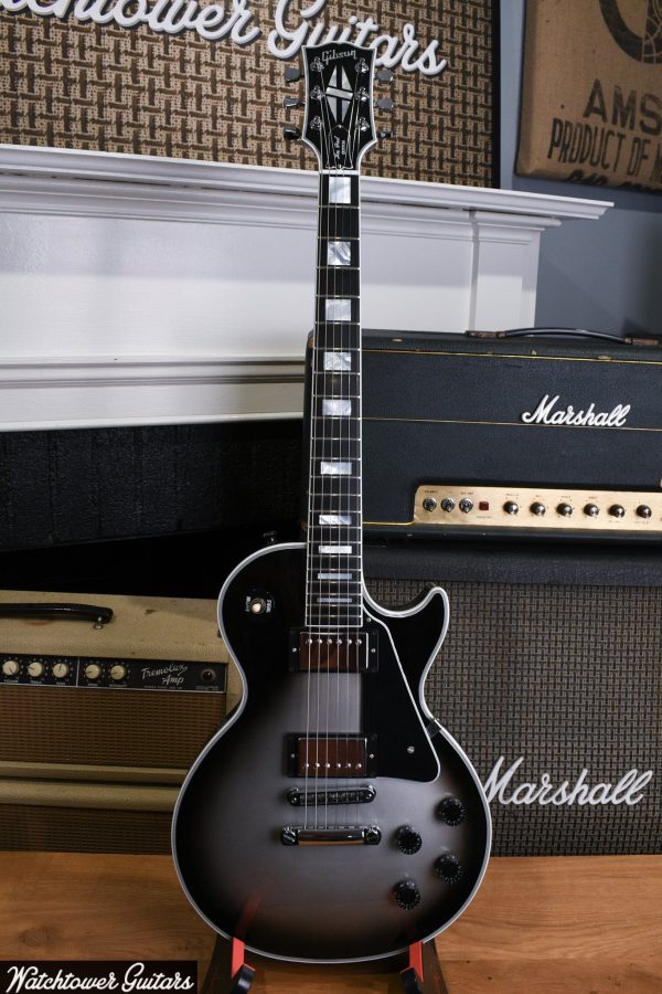 2014 Gibson Custom Shop Les Paul Custom Silver Burst on Sale