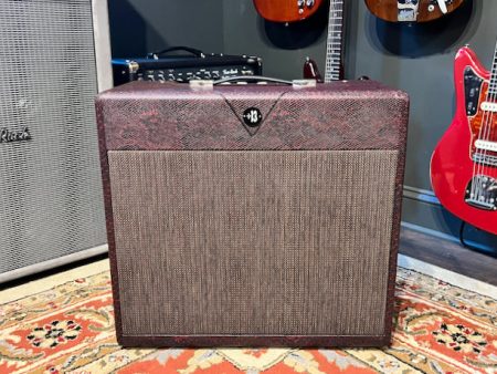 2020 Divided By 13 CCC 9 15 1x12 Combo *Custom Color* Maroon Snakeskin Online now