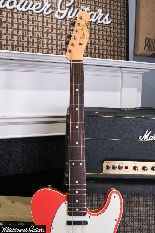 2012 Fender Custom Shop Wildwood 10  62 Telecaster Custom Fiesta Red Abigail Ybarra Hand Wound Discount