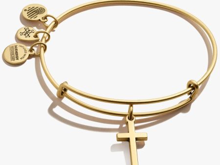 Cross Charm Bangle Discount