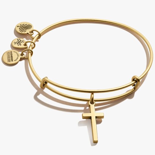 Cross Charm Bangle Discount