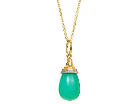 Syna Mini Mogul Drop Necklace on Sale