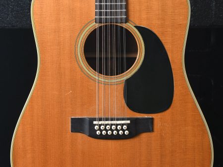 1967 Martin D-28 12 String Conversion Acoustic Natural Cheap