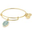 Seek Peace Charm Bangle For Discount