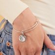 Love You to The Moon Charm Bangle For Cheap