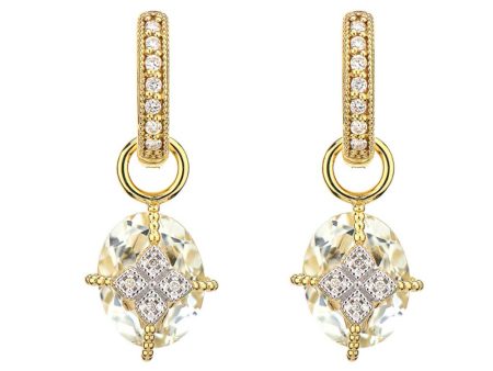 Jude Frances Lisse Oval Stone Lacey Kite Earring Charms Online