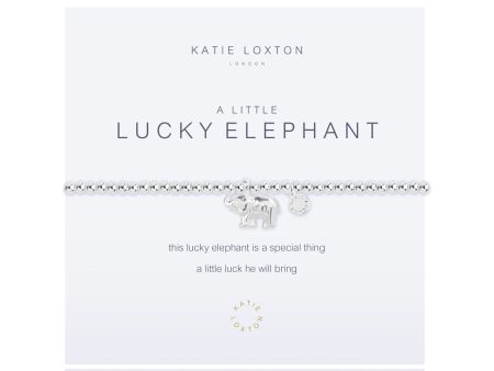 A LITTLE LUCKY ELEPHANT BRACELET For Discount