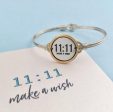 11:11 MAKE A WISH BANGLE BRACELET on Sale