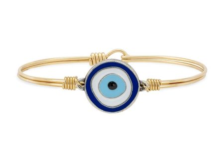 EVIL EYE AMULET BANGLE BRACELET Online now