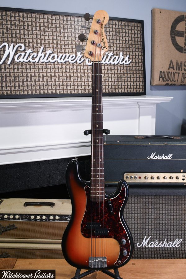 1972 Fender Precision Bass Sunburst For Cheap