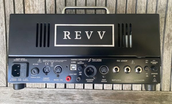 Revv G20 2-Channel 20-watt Guitar Amp Head with Reactive Load and Virtual Cabinets (USED) Hot on Sale