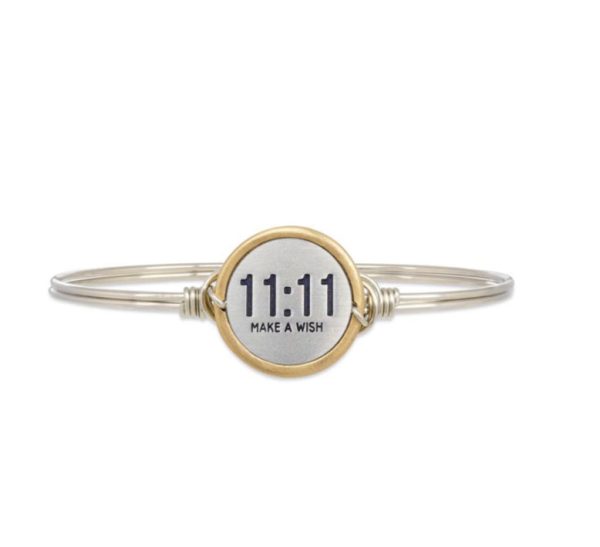 11:11 MAKE A WISH BANGLE BRACELET on Sale