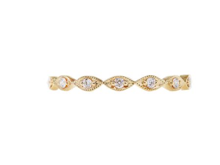 Sethi Couture Eleanor White Diamond Band Online