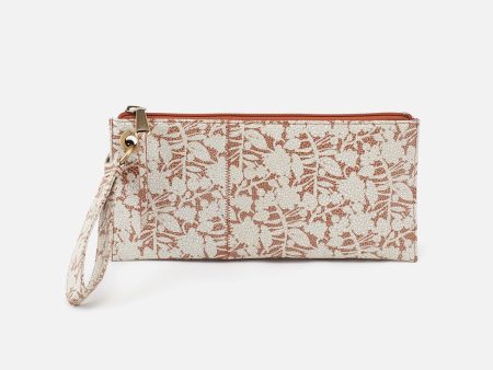 Vida Wristlet (Botanical) Cheap