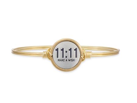 11:11 MAKE A WISH BANGLE BRACELET on Sale