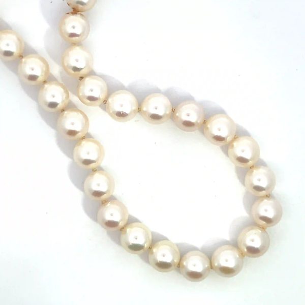 W&H Estate Long Pearl Necklace Online