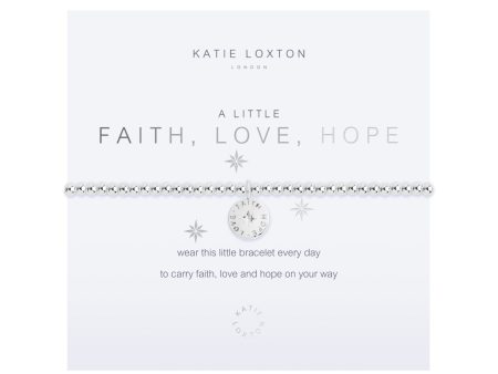 A LITTLE FAITH LOVE HOPE BRACELET Online Sale