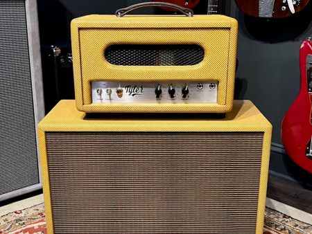 Tyler Amp Works 20-20 Head & 1x12 Cab Lacquered Tweed Online now