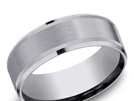 Benchmark 8MM Satin Comfort-Fit Band Discount