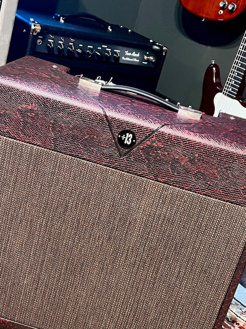 2020 Divided By 13 CCC 9 15 1x12 Combo *Custom Color* Maroon Snakeskin Online now