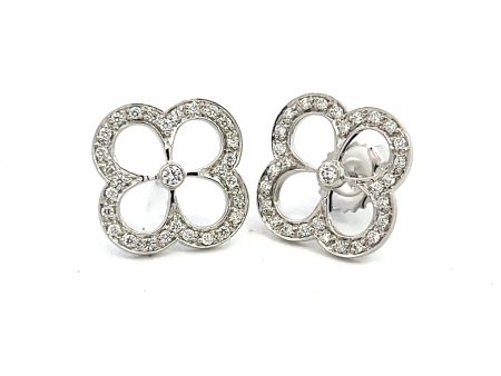 Gumuchian Fleur Stud Earrings Online Hot Sale