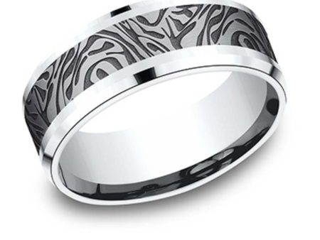 Benchmark Faux Mokume Pattern Band For Sale