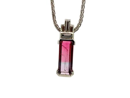 Studio W&H Bi-Color Tourmaline Pendant on Sale