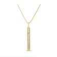 Roberto Coin 18k Yellow Gold Siena Diamond Tablet Necklace Online