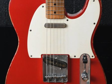 2023 Danocaster Single Cut Ducco Red Supply