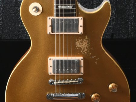 1969 Gibson Les Paul Deluxe Humbucker Conversion Goldtop Online Sale