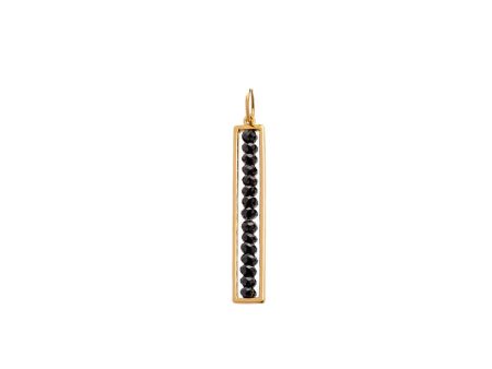 Sethi Couture Leila Black Diamond Pendant Discount