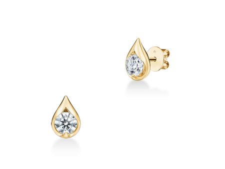 Hearts on Fire LU Droplet Studs Supply