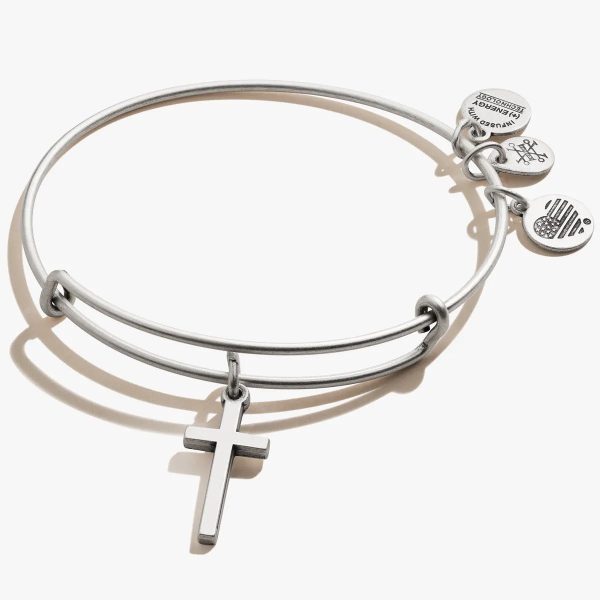 Cross Charm Bangle Discount