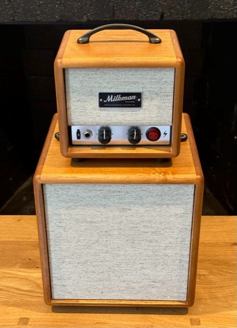 Milkman Sound Hi-Fi 5W Mini Amplifier Head & Cabinet w Jupiter and Carrying Case  *Milk Century Modern* Cheap