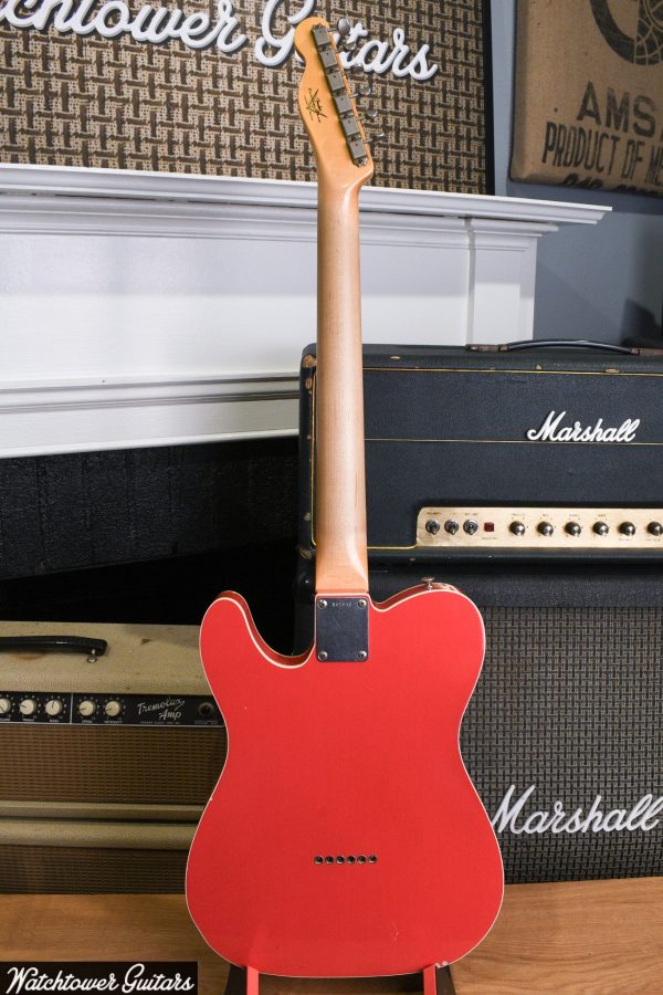 2012 Fender Custom Shop Wildwood 10  62 Telecaster Custom Fiesta Red Abigail Ybarra Hand Wound Discount