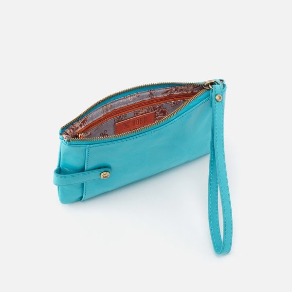 King Wristlet (Aqua) Cheap