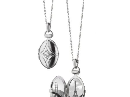 MRK Petite Bridle Locket Necklace on Sale