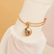 Love You to The Moon Charm Bangle For Cheap